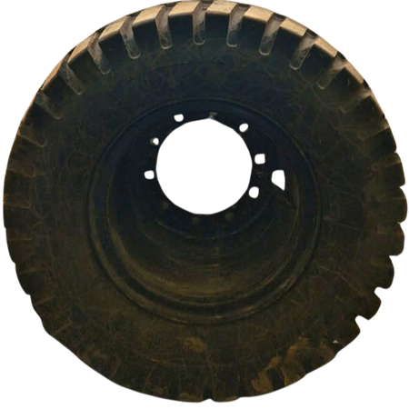 Däck med fälg 10,00-20